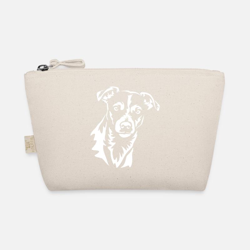 Jack Russell Terrier Head « Black Edition » Trousse biologique
