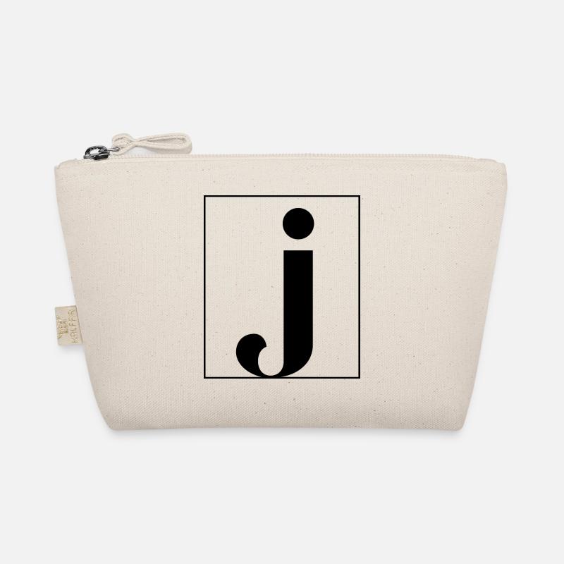 Buchstaben-Alphabet j Bio-Täschchen