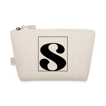 Letter alphabet s - Organic Pouch - nature - Front