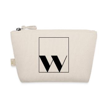 Letter alphabet w - Organic Pouch - nature - Front