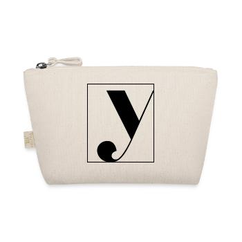 Letter alphabet y - Organic Pouch - nature - Front