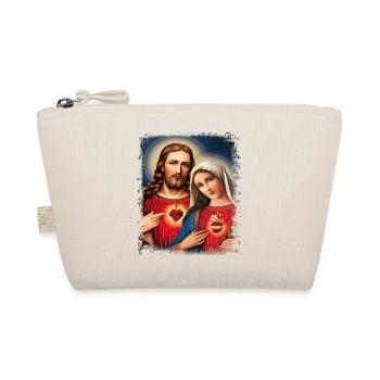Heilige Maria Maria Madonna Mariana Jungfrau Maria Heilige - Bio-Täschchen - Natur - Vorne