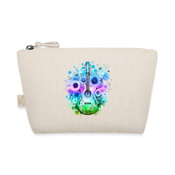 Hippie Soul groovy Sommerzeit Good Vibes 70er 80er Jahre - Bio-Täschchen - Natur - Vorne