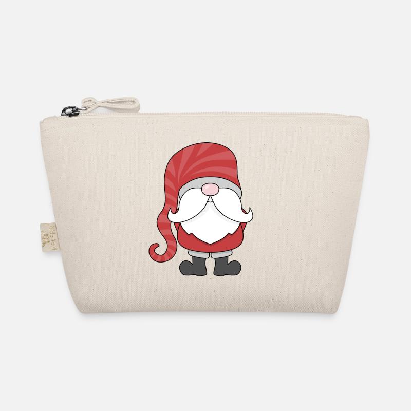 Niedlicher Wichtel oder Gnom Bio-Täschchen