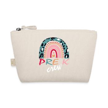 Pre K Crew Gift - Organic Pouch - nature - Front