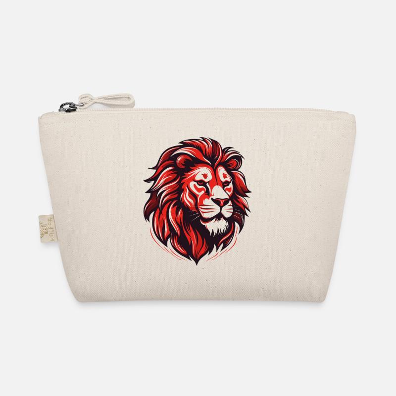 Red Lion from Luxemburg - Bio-Täschchen - Natur