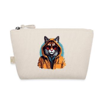 Street style lynx | Lynx lovers - Organic Pouch - nature - Front