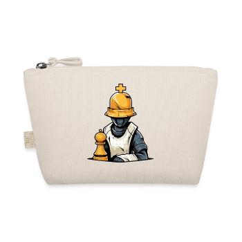 The pawn with the golden helmet - Organic Pouch - nature - Front