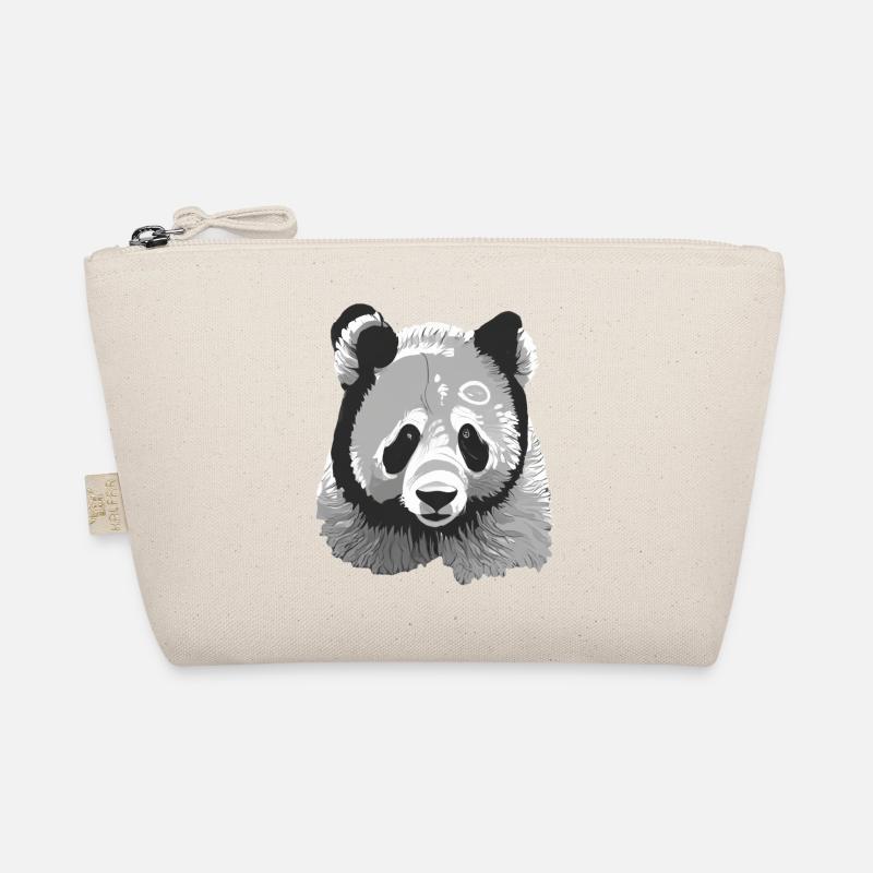 Stylized Baby Panda Organic Pouch