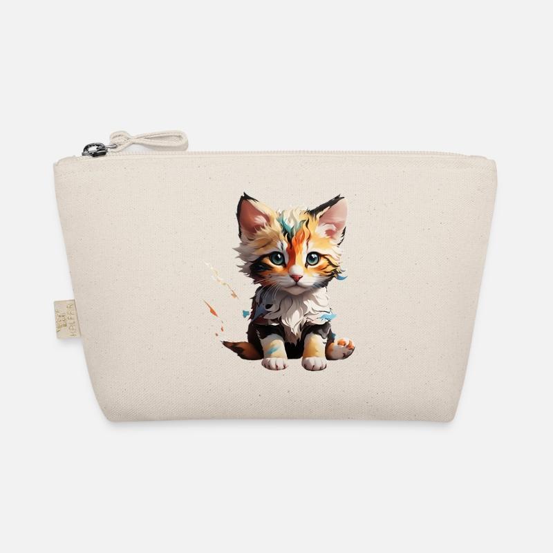 Cat small Organic Pouch