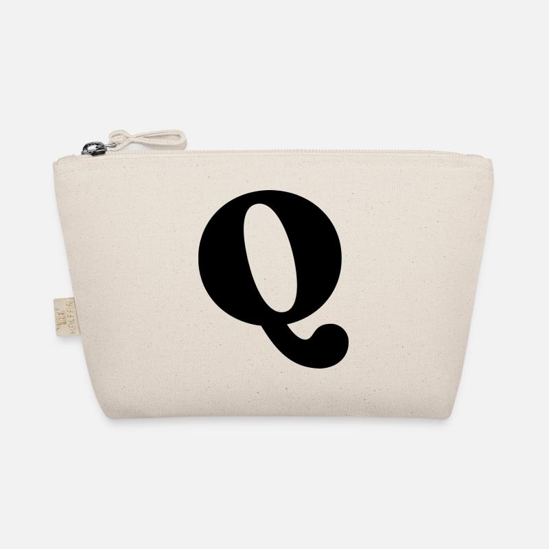 Buchstabe Q Bio-Täschchen