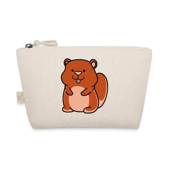 hamster - Bio-Täschchen - Natur - Vorne