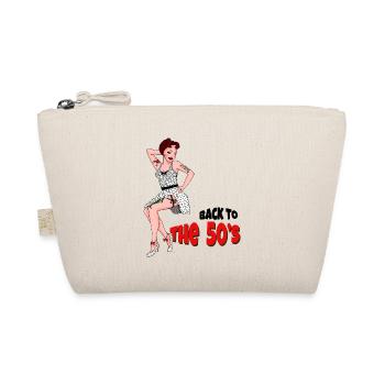 Retour à la pin-up des années 50 - Trousse biologique - nature - Devant