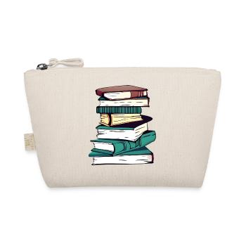 Reading Book Lover Gift Books Reader Book - Organic Pouch - nature - Front