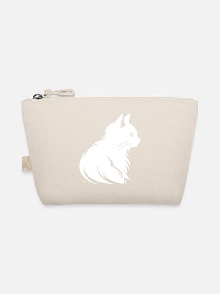 Katze - Bio-Täschchen - Natur