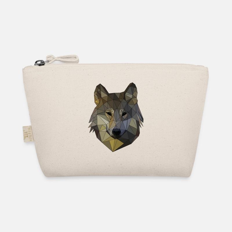 Polygon Wolf Mosaïque Triangulaire Formes Polyart Trousse biologique