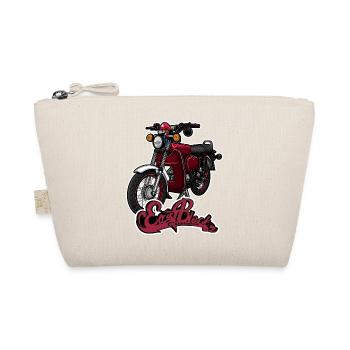 S51 (burgundy) // Illustration - Organic Pouch - nature - Front