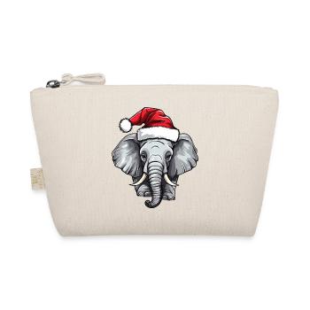 Éléphant Noël Éléphant d’hiver Heligabend - Trousse biologique - nature - Devant
