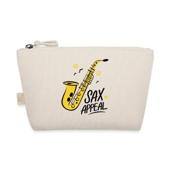 Saxophone Doré Jazz Graphique - Trousse biologique - nature - Devant