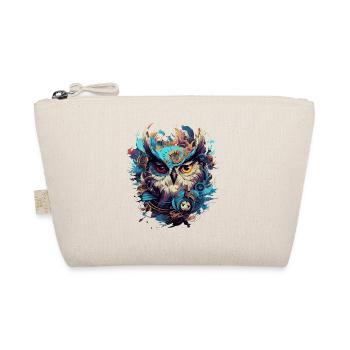 Chouette Steampunk cool - Trousse biologique - nature - Devant