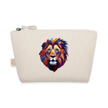 Colorful lion - Organic Pouch - nature - Front