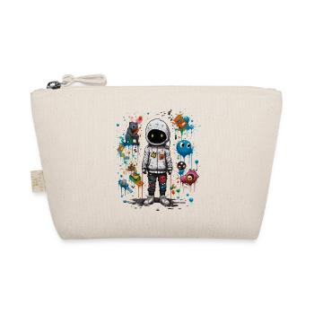 Mystic Eye-conic: Peek into Fashiton & Mystery - Organic Pouch - nature - Front