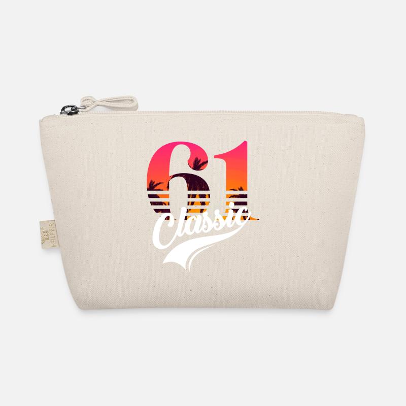 Vintage 1961-61st anniversary Organic Pouch