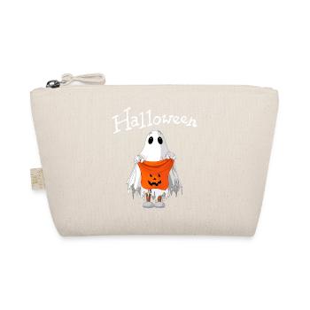 Halloween, Geist, Halloween-Party - Bio-Täschchen - Natur - Vorne