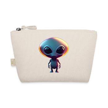 Joyeux Halloween mignon extraterrestre effrayant drôle effrayant - Trousse biologique - nature - Devant