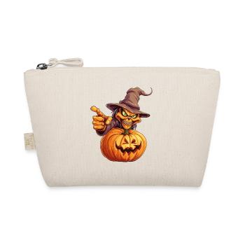 Joyeux Halloween monstre chapeau citrouille horreur effrayante - Trousse biologique - nature - Devant