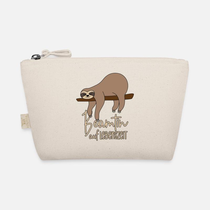 Faultier Beamtin auf Lebenszeit Bio-Täschchen