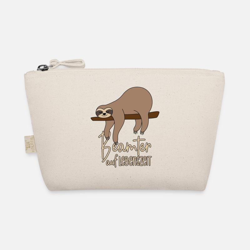 Faultier Beamter auf Lebenszeit Bio-Täschchen