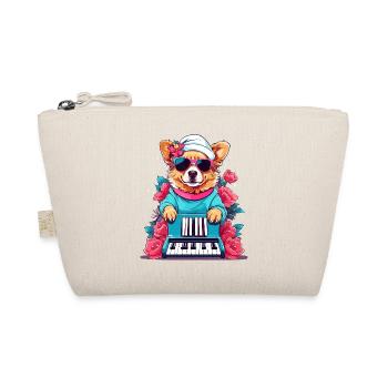 Chien avec piano - Trousse biologique - nature - Devant