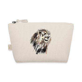 lion - Organic Pouch - nature - Front