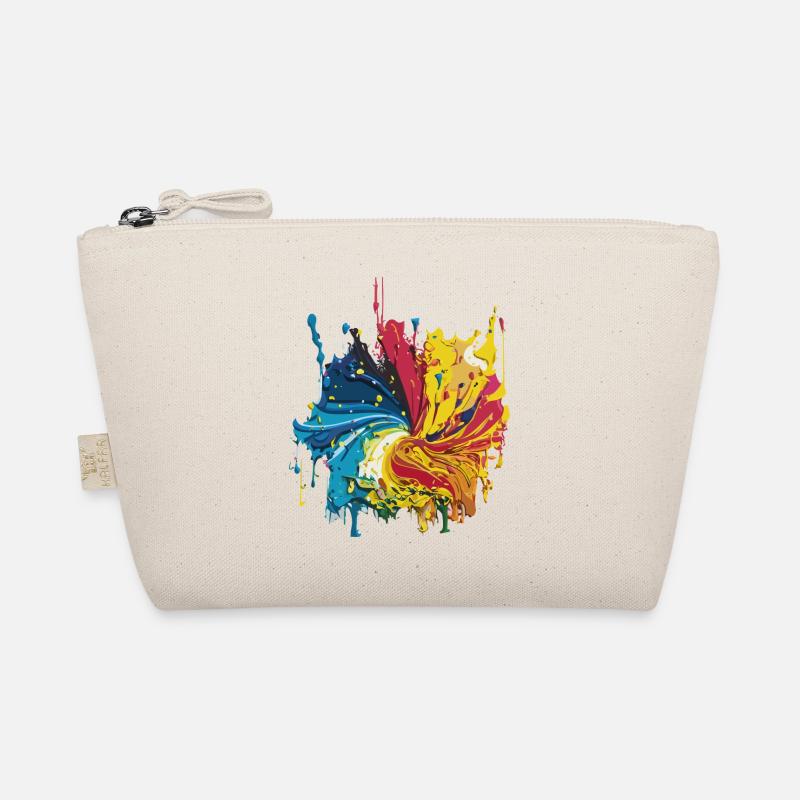 Ölregenbogen Bio-Täschchen