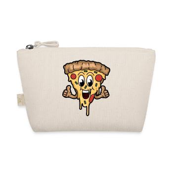 Happy Pizza Slice - Organic Pouch - nature - Front