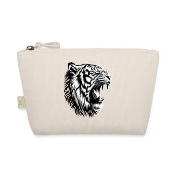 Tiger roars in kindergarten - Organic Pouch - nature - Front