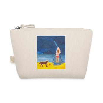 Van Gogh Girl - Organic Pouch - nature - Front