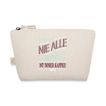 kaffeeliebhaber bürohumor geburtstagsgeschenk bday - Bio-Täschchen - Natur - Vorne