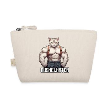 Muskelkater - Fitness - Geschenkidee - Bio-Täschchen - Natur - Vorne
