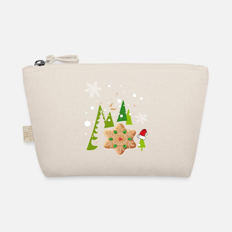 Advent, Pfefferkuchen, Kekse - Bio-Täschchen - Natur