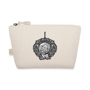 Christmas wreath FJR RIGHT - Organic Pouch - nature - Front