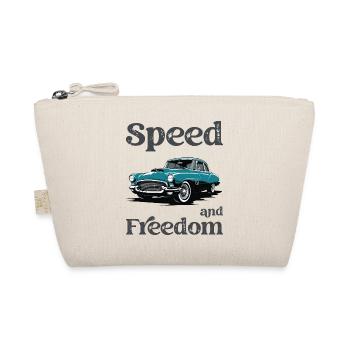 Speed and freedom. A classic car design. - Organic Pouch - nature - Front