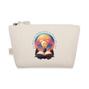 Books Nerd - Organic Pouch - nature - Front
