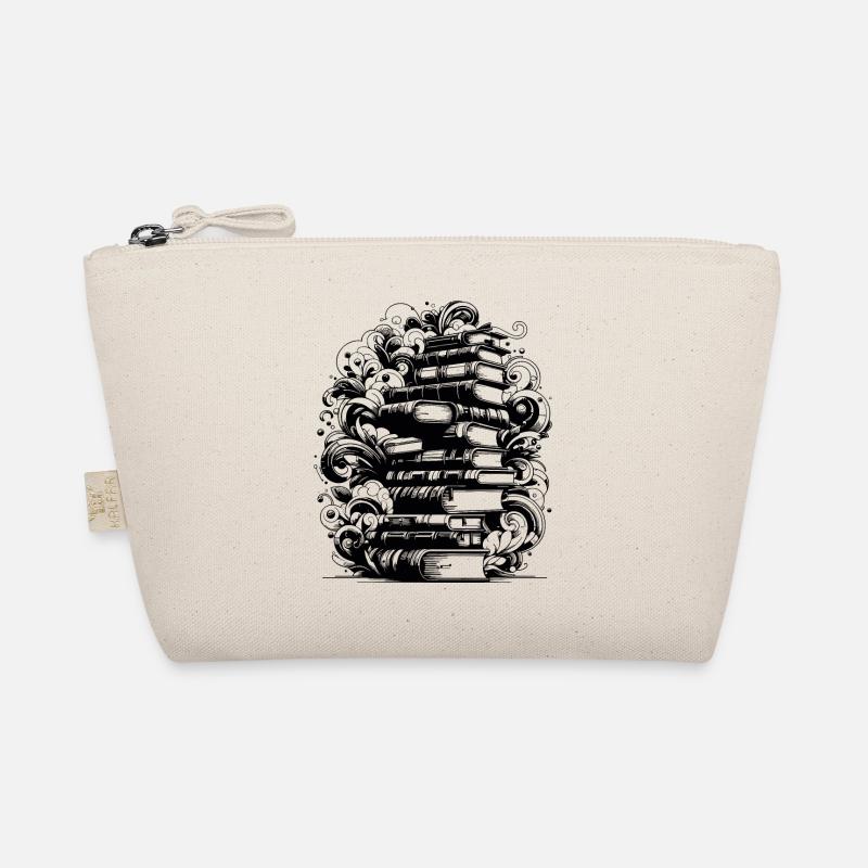 Book Reading Literature Author Organic Pouch
