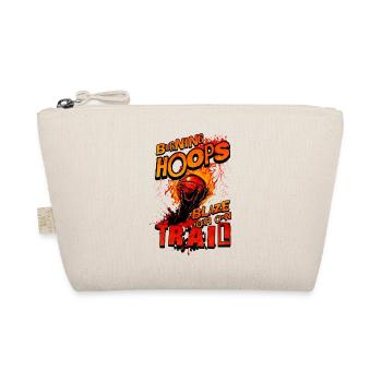 Basketball Burning Hoops Blaze Your Own Trail - Bio-Täschchen - Natur - Vorne