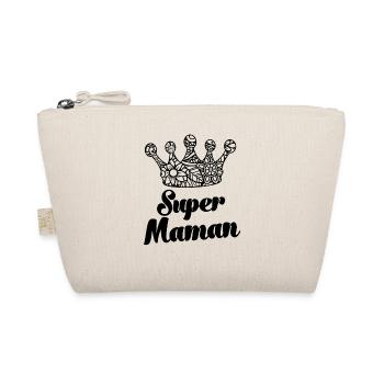 Super Mama Frankreich Mama Schweiz - Bio-Täschchen - Natur - Vorne
