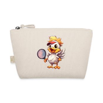 Joueurs de tennis de poulet joyeux - Drôle - Trousse biologique - nature - Devant