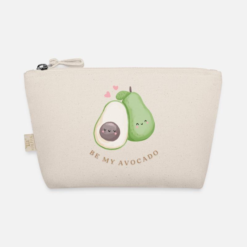 Be my avocado - Bio-Täschchen - Natur