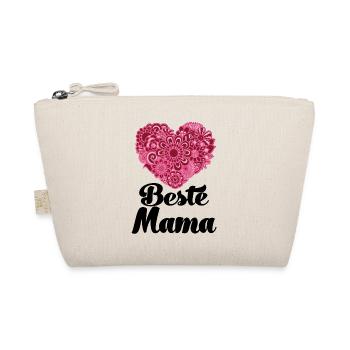 Beste Mami Schweiz beste Mama Muttertag - Bio-Täschchen - Natur - Vorne